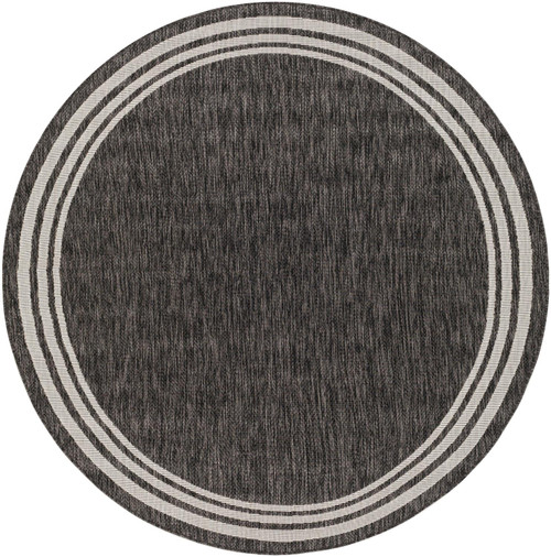 Surya Traditional Eagean Polypropylene 6'7" Round Area Rugs EAG2365-67RD