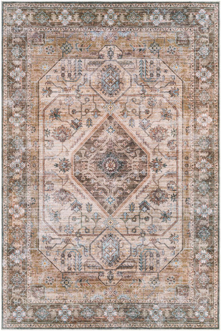 Surya Traditional Regen Polyester 3' x 5' Area Rugs In Taupe Finish RGE2310-35