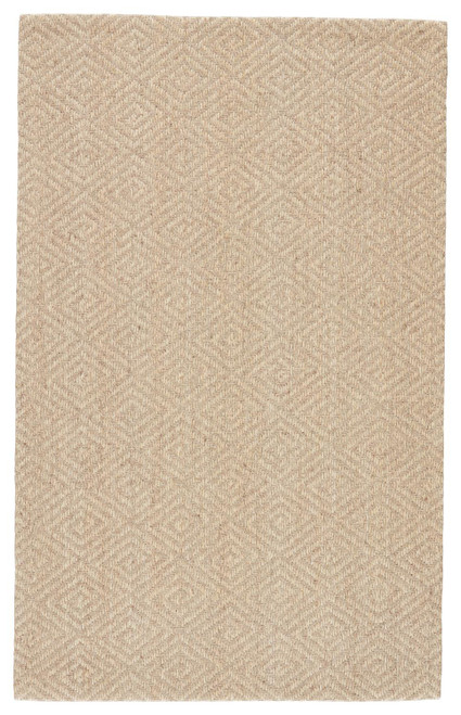 Jaipur Living Tampa Natural Geometric Gray 4' x 6' Area Rug RUG119138