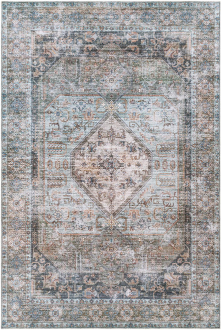 Surya Traditional Regen Polyester 5' x 7'6" Area Rugs With Taupe RGE2311-576