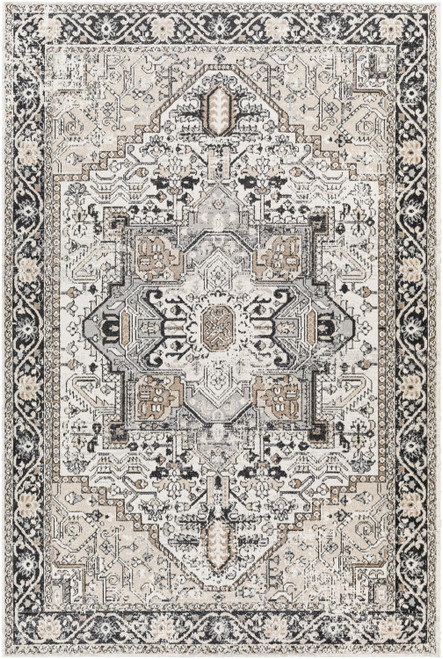 Surya Traditional Lavadora Polyester 6'7" x 9' Area Rugs LVR2322-679