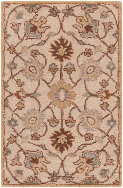 Surya Traditional Caesar Wool 2' x 4' Hearth Area Rugs CAE1081-24HM