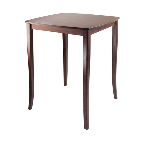 Winsome Wood Transitional Antique Walnut Solid Wood Dining Table 94733