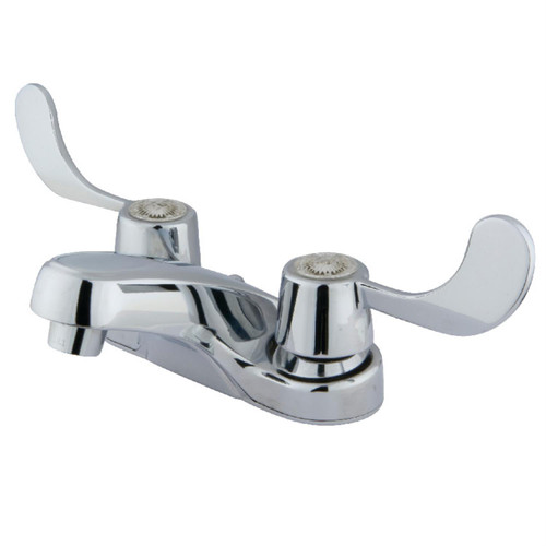 Kingston Brass 4" Centerset Bathroom Faucets In Polished Chrome Finish KB181G