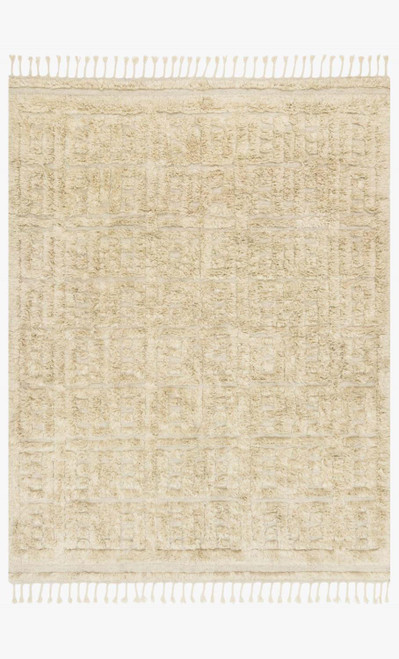 Loloi Contemporary Oatmeal And Sand 5'-6" x 8'-6" Area Rugs HYGGYG-04OTSA5686