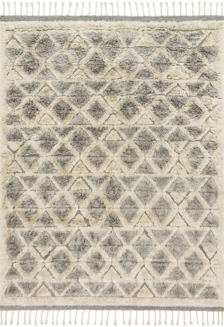 Loloi Contemporary Smoke And Taupe 7'-9" x 9'-9" Area Rugs HYGGYG-02SKTA7999