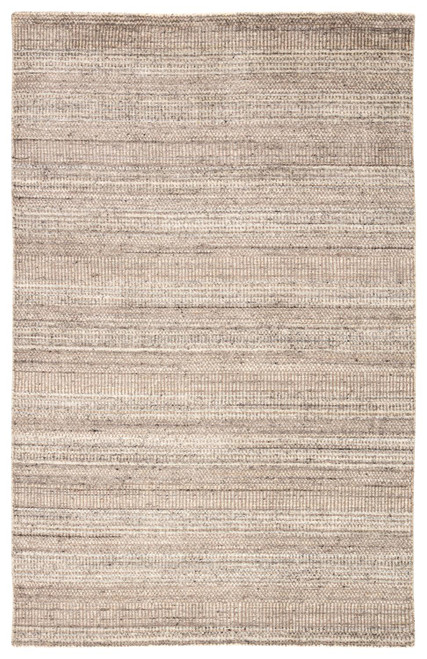 Jaipur Living Minuit Handmade Geometric Gray And Tan 8'x10' Area Rug RUG142805