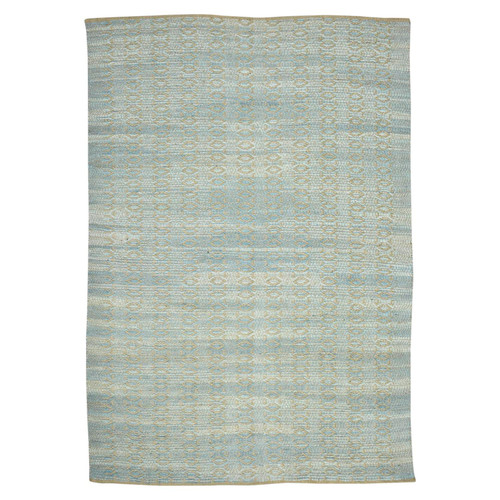 Amer Rugs Zola Parquet 8' x 10' Area Rug With Light Blue Finish ZOL50810