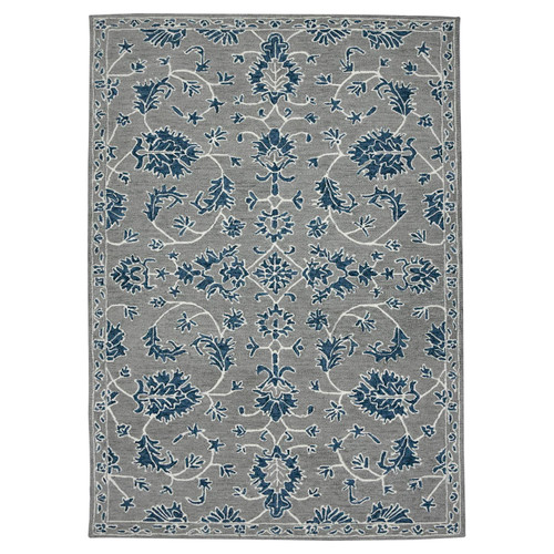 Amer Rugs Romania Hope 8' x 10' Area Rug With Gray Finish ROM10810