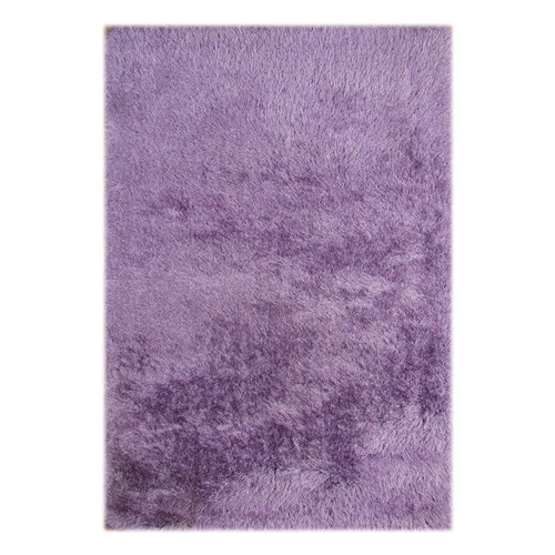 Amer Rugs Metro Granata Plush Shag Purple 3'x5' Area Rug MET460305