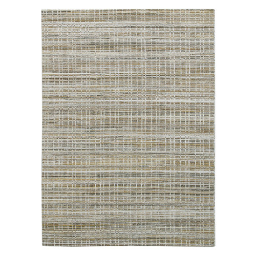Amer Rugs Paradise Lorette Gold Hand-Woven Wool Blend 8'x10' Area Rug PRD30810