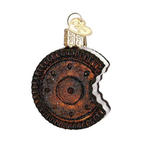 Chocolate Sandwich Cookie Old World Christmas Ornament FREE BOX 32186