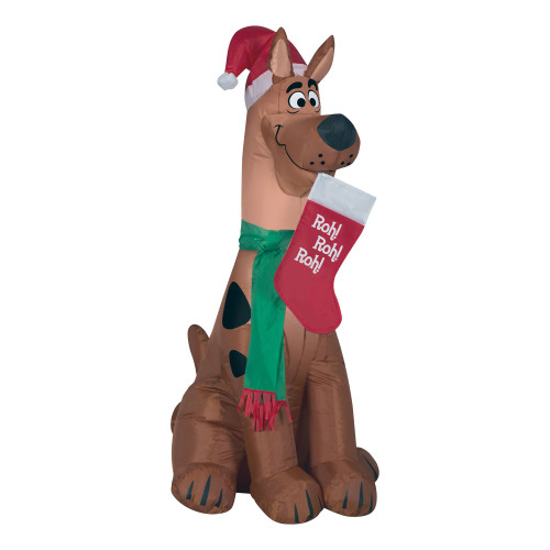3.5' Brown Scooby Doo Inflatable LED Outdoor Christmas Yard Decor