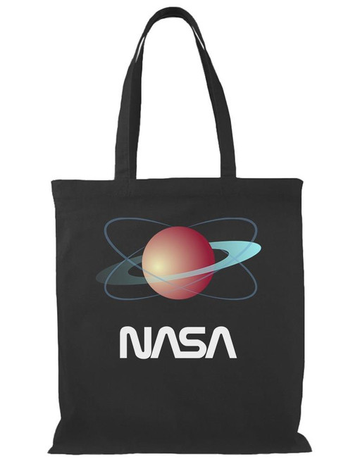 Nasa Atom Planet Tote Bag -NASA Designs