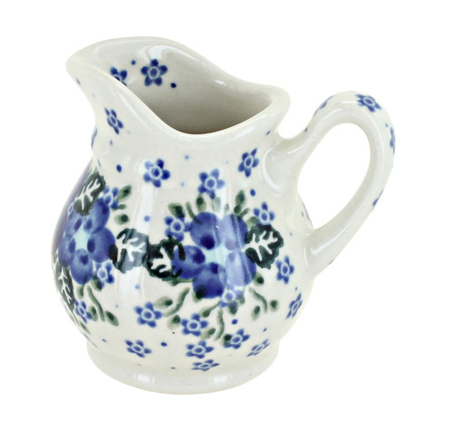 Blue Rose Polish Pottery Melanie Milk Jug Creamer