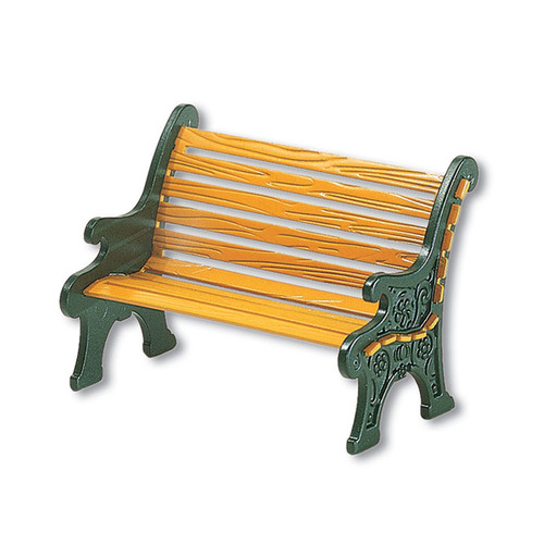 Department 56 Original Snow Village Wrought Iron Park Bench Accessory Figurine