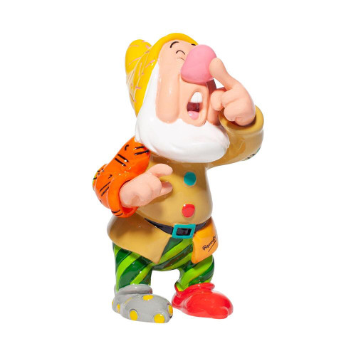 Romero Britto Disney Snow White the Seven Dwarfs Sneezy Mini Figurine 6007105