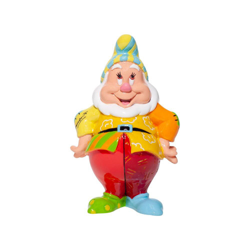 Romero Britto Disney Snow White and the Seven Dwarfs Happy Mini Figurine 6007103