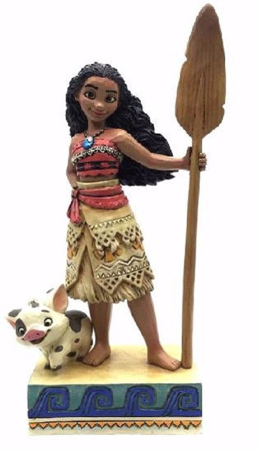 Jim Shore Disney Traditions Find Your Own Way Moana and Pua Figurine 4056754 New