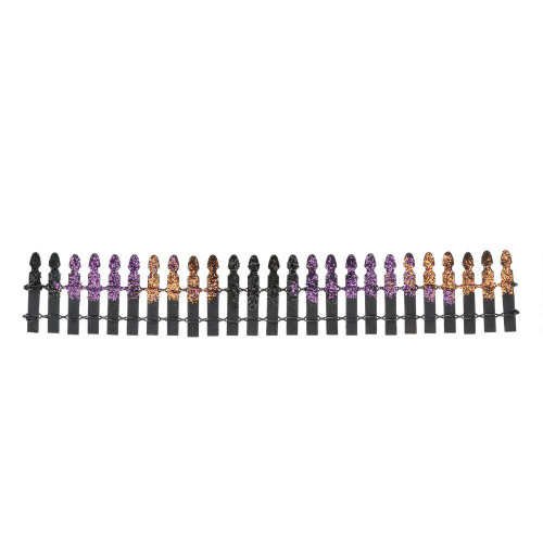 Department 56 Halloween Village Glitter Fence Accessory 6005556