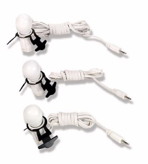 Department 56 Village Additional Building Light Cord Accessory 53598 Set of 3