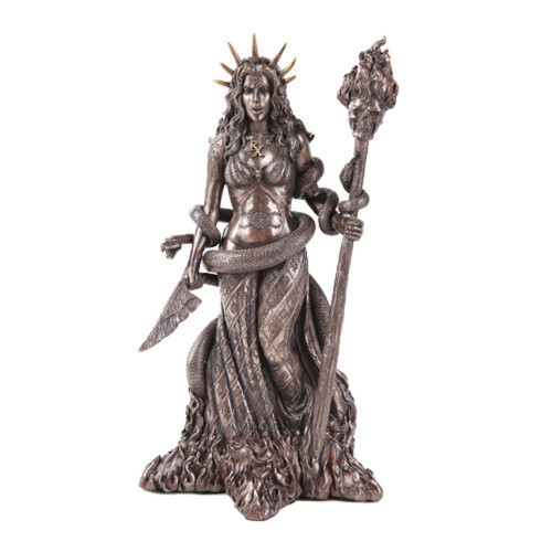 Hecate Greek Goddess Statue Figurine