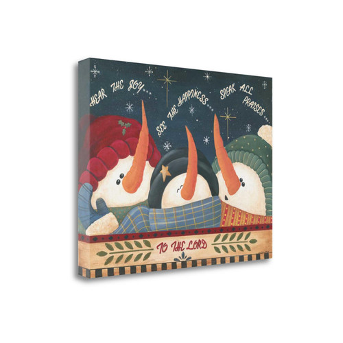 Tangletown Fine Art to The Lord Print on Gallery Wrap Canvas, 31 x 23, Multi