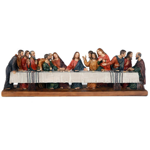 Pacific Trading The Last Supper Religious Figurine 12.25 Inch Multicolor