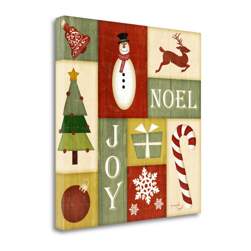 Tangletown Fine Art Holiday Sampler I By Jennifer Pugh Wall Art SBJP2825-2020c