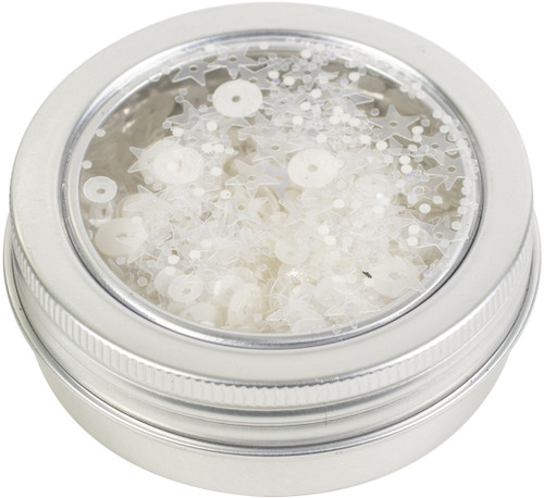 28 Lilac Lane Tin W/Sequins 30g-North Star