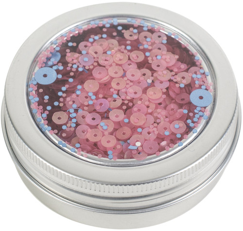 28 Lilac Lane Tin W/Sequins 30g-Cherry Blossom