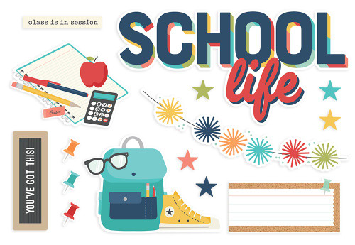 Simple Stories Simple Pages Page Pieces-School Life