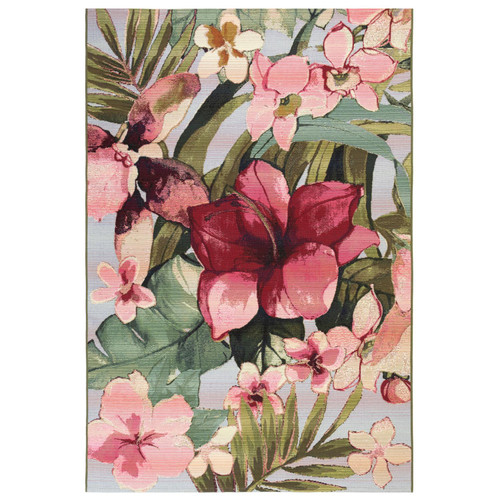 Transocean Marina Tropical Floral 3'11" x 5'10" Rug With Multi MNA46806344