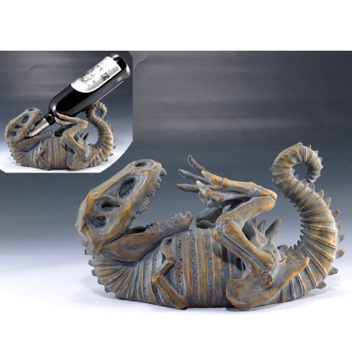 Skeleton Dinosaur Kitchen Wine Bottle Holder