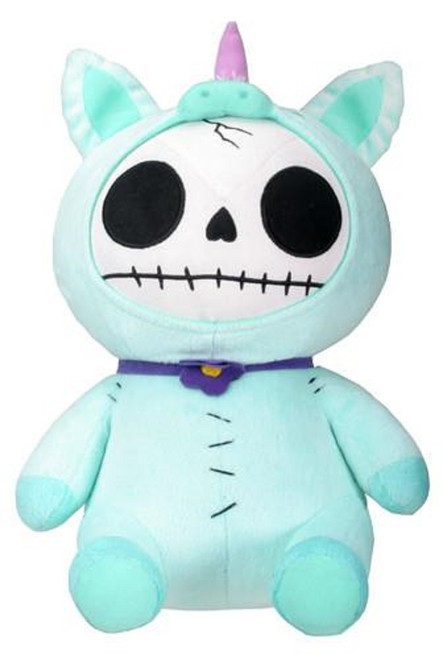 Furrybones Unie Skeleton in Unicorn Costume Stuffed Animal Plush Toy 11.5 Inch