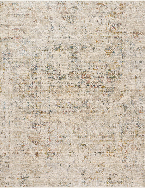 Loloi Theia 6'-7" X 9'-6" Area Rugs In Multi And Natural THEITHE-04MLNA6796