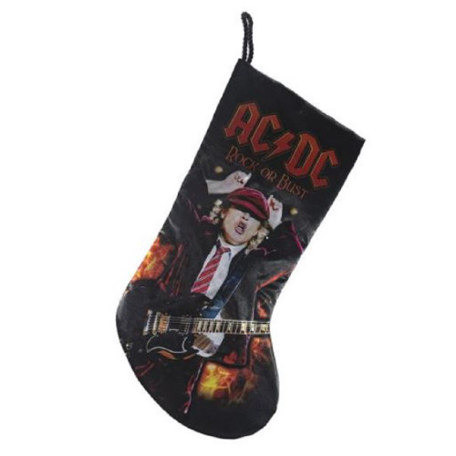 AC/DC Rock Or Bust Christmas Stocking 19 Inch AC7201New