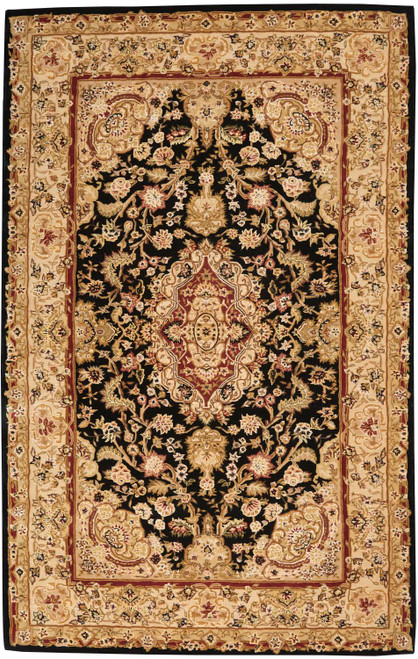 Nourison 5'6" x 8'6" 2000 Black Rectangle Area Rug