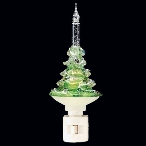 7 Inch Christmas Tree Bubble Night Light with C5 Bulb