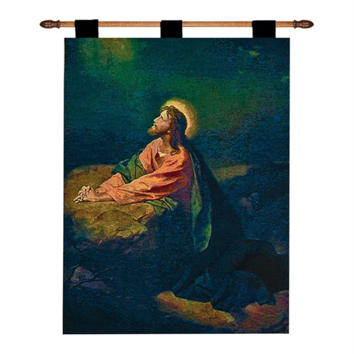 Garden Of Gethsemane Tapestry Wall Hanging With Multi Finish HWTGGH