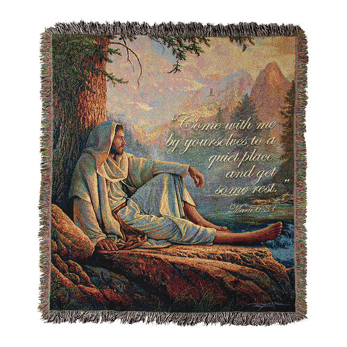 Awesome Wonder Cotton Yarn Tapestry Throw With Multi Finish ATAWES