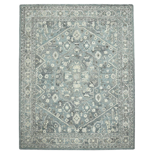Amer Rugs Vestige Jericha 8' x 10' Area Rug With Blue Finish VES20810