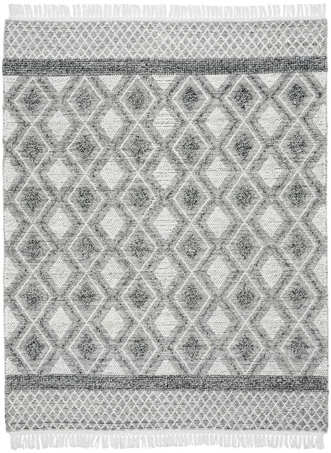 Nicole Curtis Bohemian 8' x 10'6" Area Rug With Grey And Ivory 099446882738