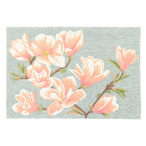 Transocean Capri Magnolia 2' x 3' Rug With Chambray Finish CAP23173293