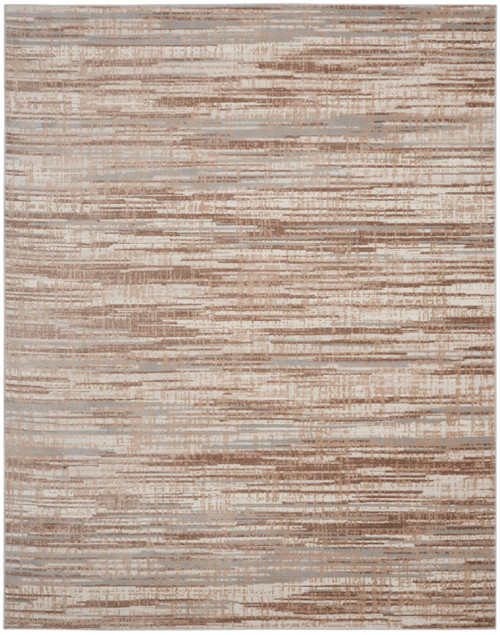 Nourison Elation 7' x 10' Area Rug With Ivory Grey Finish 099446059956