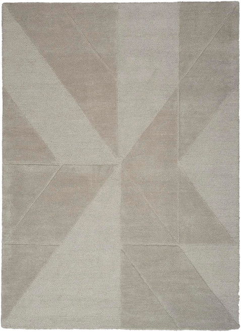 Nourison Modern Edge 5' x 7' Area Rug With Grey Finish 099446012401