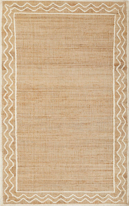 Erin Gates Orchard Border 5' x 8' Area Rugs With Natural ORCHAORC-1NAT5080