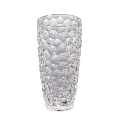 AB Home Vintage Glamour Vintage Glamour Glass Vase With Clear Finish 76950