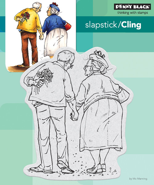 Penny Black Cling Stamps-Jack & Ginger