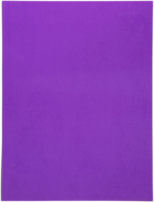 Foam Sheet 9"X12" 2mm-Purple